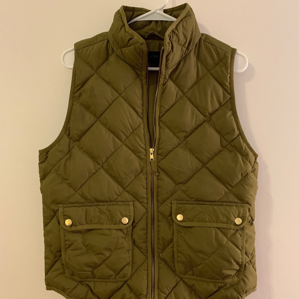 J. Crew Excursion Quilted Vest